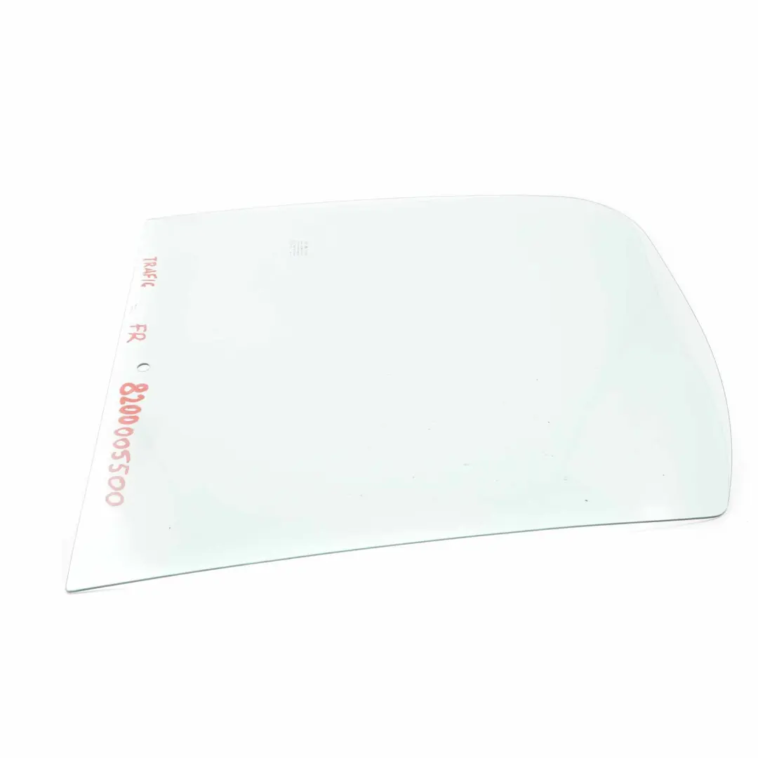 Cristal Puerta Delantera Derecha AS2 FUYAO para Renault Trafic Vivaro con número de pieza 8200005500 Renault Trafic Vivaro Cristal Puerta Delantera Derecha AS2 FUYAO - SKU 8200005500 - Número de pieza 8200005500