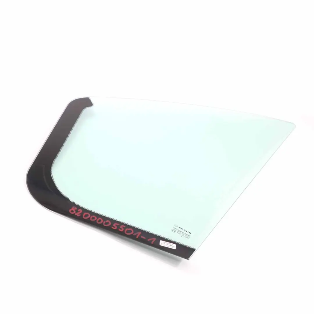 Cristal Puerta Delantera Izquierda AS2 para Renault Trafic Vivaro con número de pieza 8200005501 Renault Trafic Vivaro Cristal Puerta Delantera Izquierda AS2 - SKU 8200005501-1 - Número de pieza 8200005501