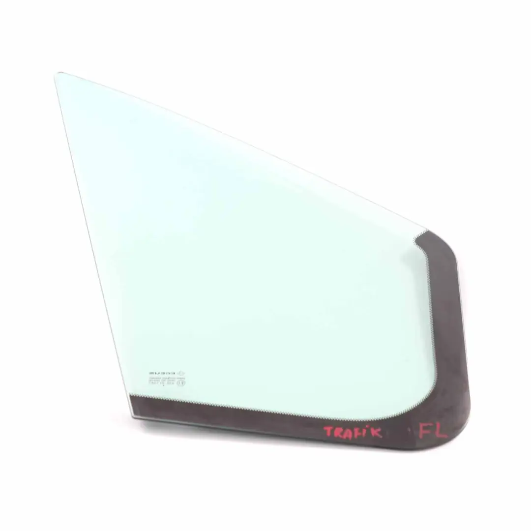 Cristal Puerta Delantera Izquierda AS2 para Renault Trafic Vivaro con número de pieza 8200005501 Renault Trafic Vivaro Cristal Puerta Delantera Izquierda AS2 - SKU 8200005501-1 - Número de pieza 8200005501