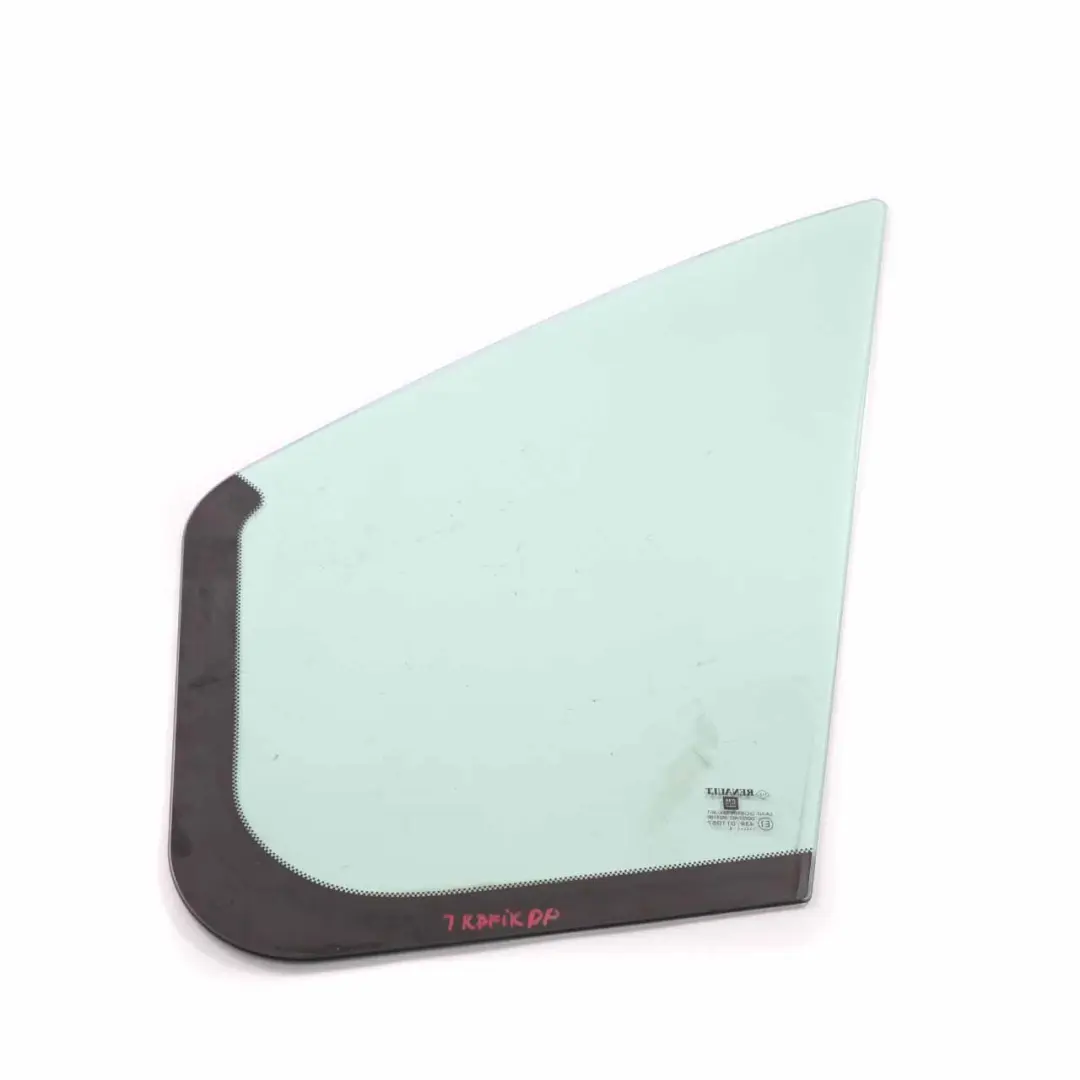 Renault Trafic Vivaro Window Quarter Glass Front Door Right O/S AS2 - SKU 8200005502-1 - Part number 8200005502