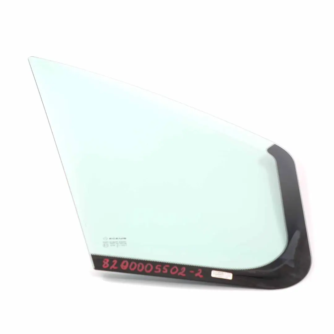 Vitre de Quartier Porte Avant Droite AS2 pour Renault Trafic Vivaro à propos du numéro de pièce 8200005502 Renault Trafic Vivaro Vitre de Quartier Porte Avant Droite AS2 - SKU 8200005502-2 - Numéro de pièce 8200005502