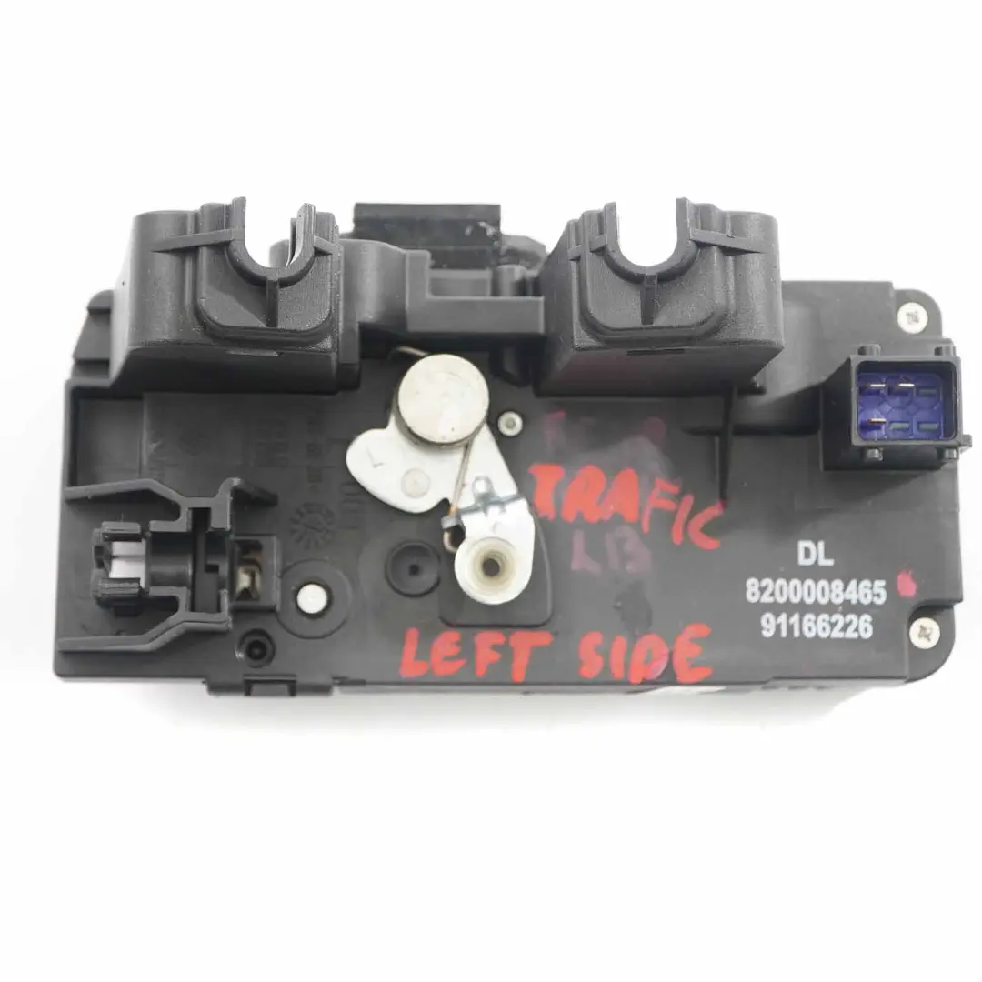 Sliding Door Lock Actuator Side Left N/S to Renault Trafic Opel Vivaro with Part number 8200008465 Renault Trafic Opel Vivaro Sliding Door Lock Actuator Side Left N/S - SKU 8200008465 - Part number 8200008465