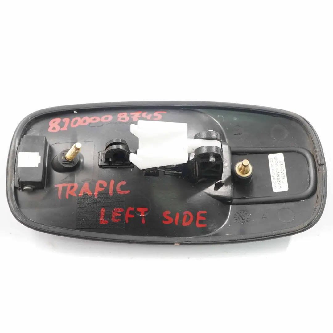 Tirador Puerta Trafic Vivaro Tirador Puerta Corredera Lado Izquierdo para con número de pieza 8200008745 Tirador Puerta Trafic Vivaro Tirador Puerta Corredera Lado Izquierdo - SKU 8200008745 - Número de pieza 8200008745