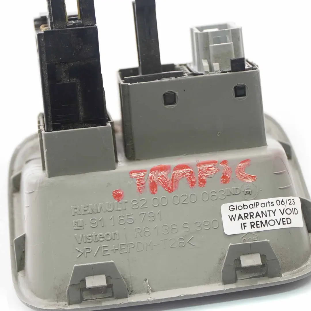 Interruptor ajuste nivel faros Unidad control luces para Renault Trafic con número de pieza 8200020063 Renault Trafic Interruptor ajuste nivel faros Unidad control luces - SKU 8200020063 - Número de pieza 8200020063