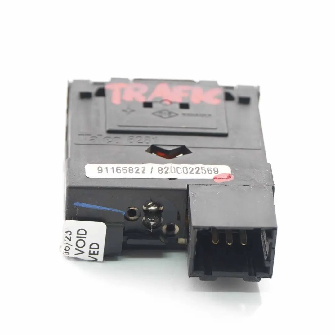 Renault Trafic Interruptor ajuste nivel faros Unidad control luces - SKU 8200022569 - Número de pieza 8200022569