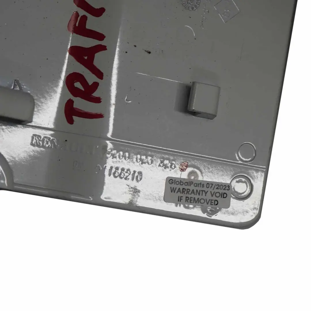 Renault Trafic II Fuel Filler Flap Cover Trim Panel Casa White - D31 - SKU 8200023826 - Part number 8200023826