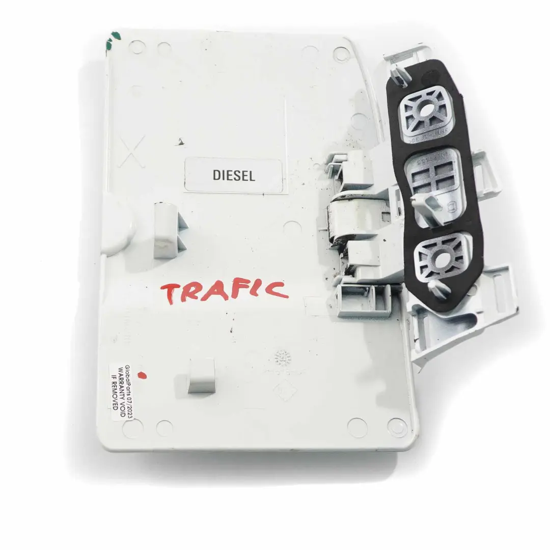 Panel embellecedor tapa depósito Casa Blanco - D31 para Renault Trafic II con número de pieza 8200023826 Renault Trafic II Panel embellecedor tapa depósito Casa Blanco - D31 - SKU 8200023826 - Número de pieza 8200023826