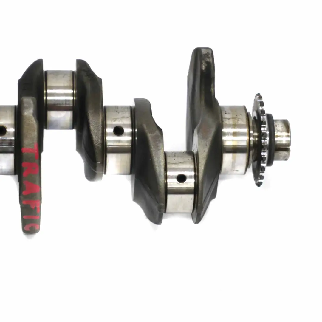 F9Q Motor Diesel Cigüeñal para Renault Trafic Scenic 1.9 dCi con número de pieza 8200037836 Renault Trafic Scenic 1.9 dCi F9Q Motor Diesel Cigüeñal - SKU 8200037836 - Número de pieza 8200037836