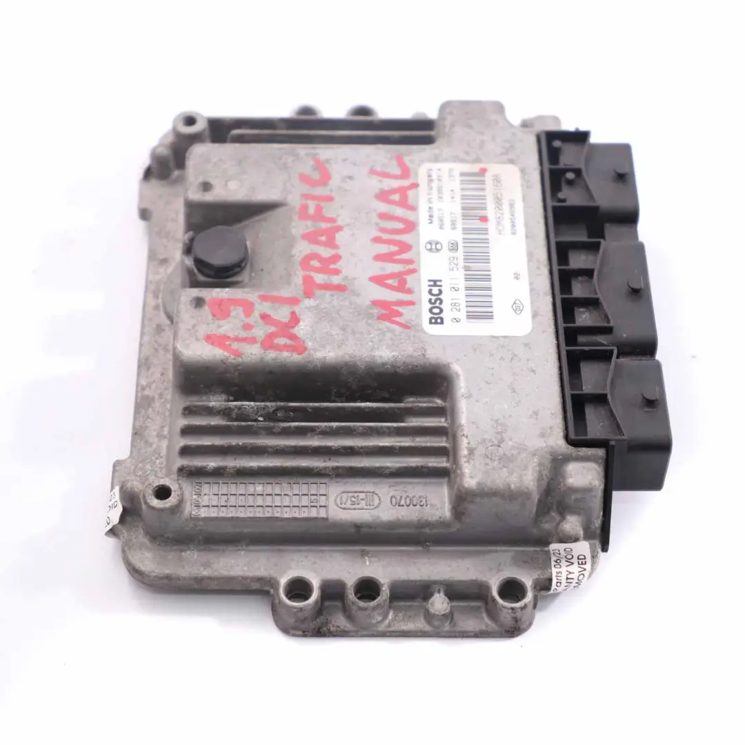 Renault Trafic 1.9 DCI Diesel Engine Control Unit Module ECU Manual - SKU 8200051608 - Part number 8200051608