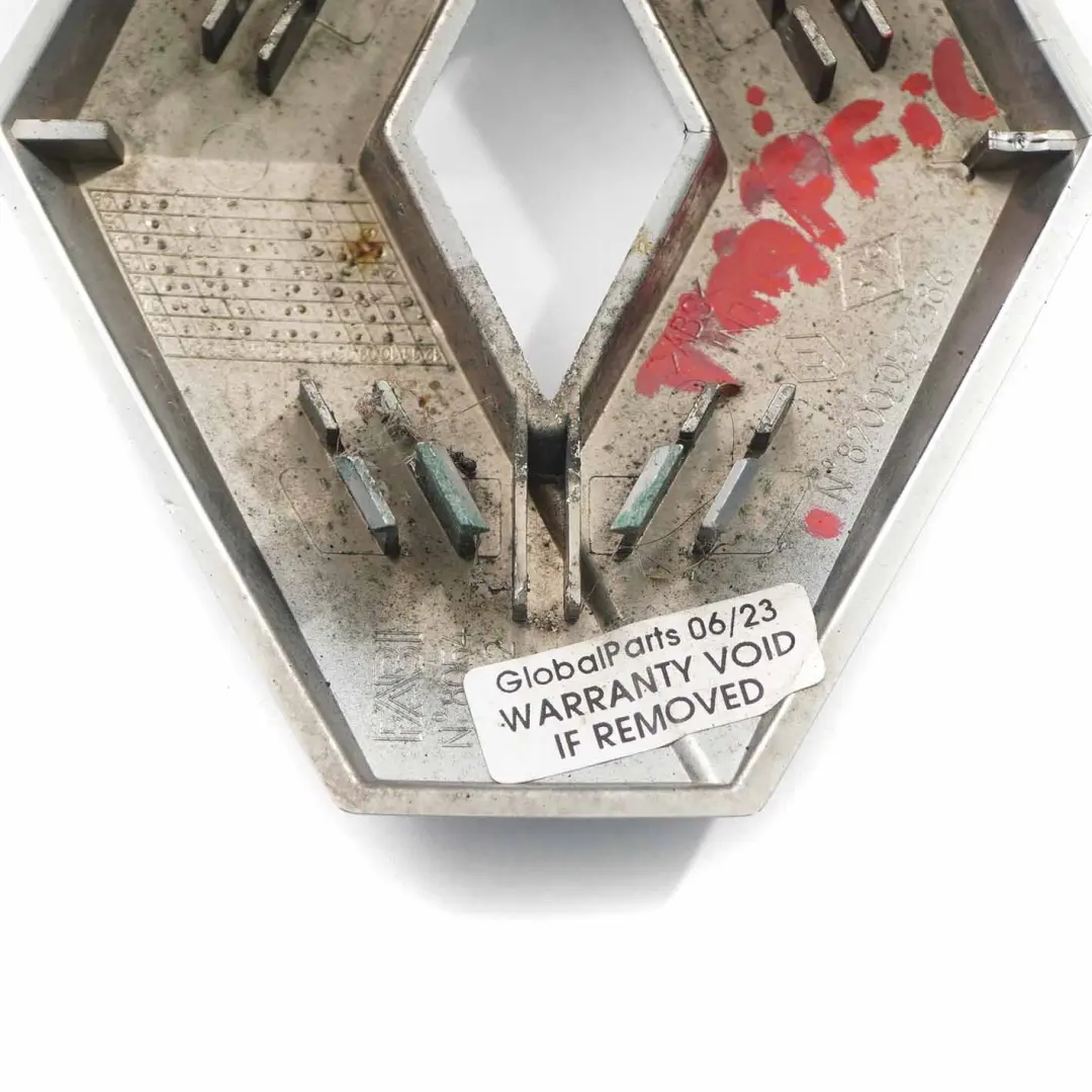 Hood Emblem Front Logo Hood Bonnet Badge to Renault Clio Trafic with Part number 8200052586 Renault Clio Trafic Hood Emblem Front Logo Hood Bonnet Badge - SKU 8200052586 - Part number 8200052586