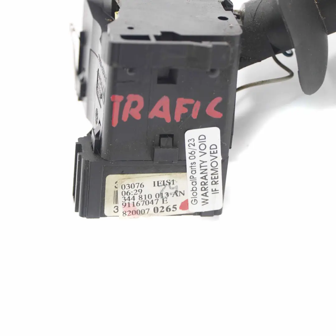Renault Trafic Columna Dirección Indikator Tallo Control Interruptor - SKU 8200070265-1 - Número de pieza 8200070265