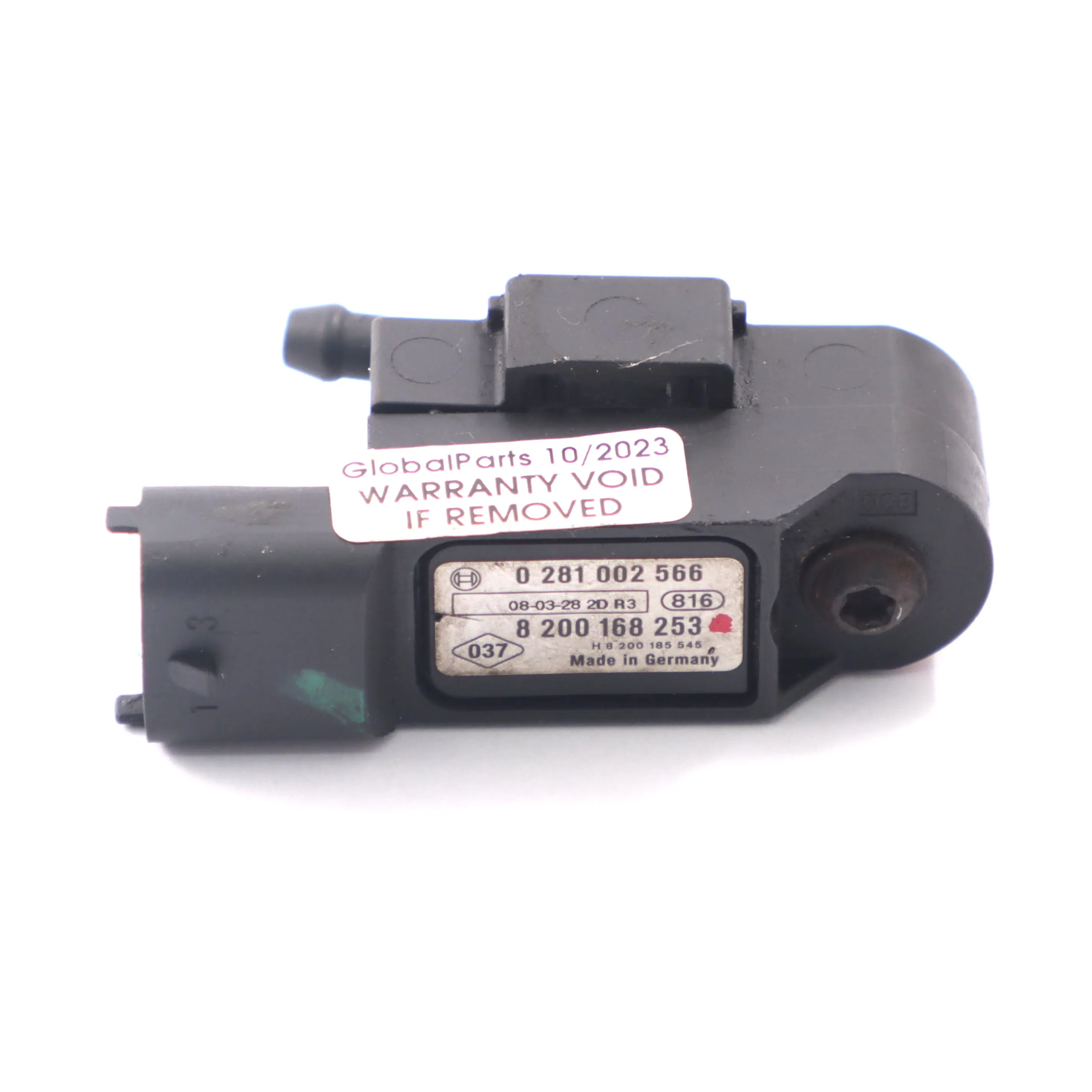 Nissan Qashqai Renault Master Trafic Vivaro MAP Druck sensor 8200168253