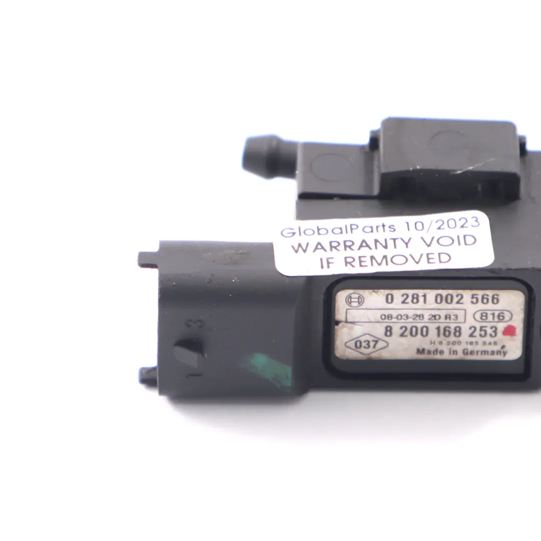 Nissan Qashqai Renault Master Trafic Vivaro MAP Sensor de presión - SKU 8200168253 - Número de pieza 8200168253