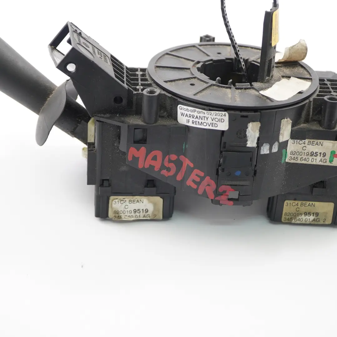 Lenksäule Wischerhebel schalter für Renault Master 2 Opel Movano A mit Teilenummer 8200199519 Renault Master 2 Opel Movano A Lenksäule Wischerhebel schalter - SKU 8200199519-2 - Teilenummer 8200199519