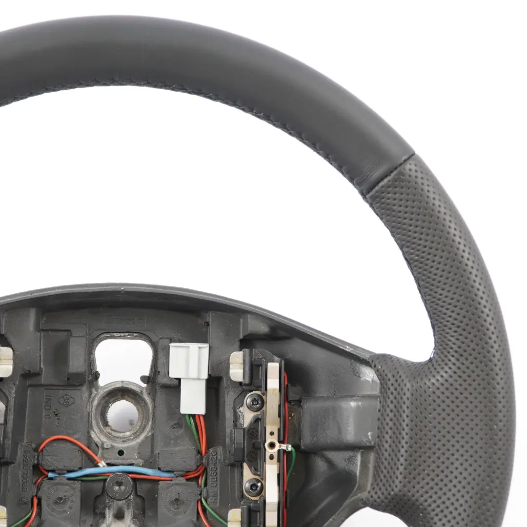 Leather Steering Wheel to Renault Trafic Vauxhall Opel Vivaro NEW Black with Part number 8200201343 Renault Trafic Vauxhall Opel Vivaro NEW Black Leather Steering Wheel - SKU 8200201343-1 - Part number 8200201343