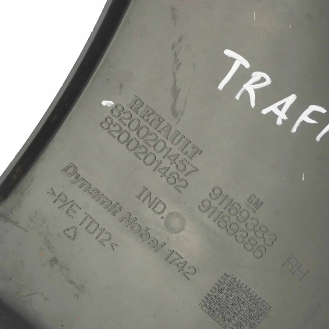 Renault Trafic II hintere Stoßstange Ende rechts Ecke - SKU 8200201457 - Teilenummer 8200201457