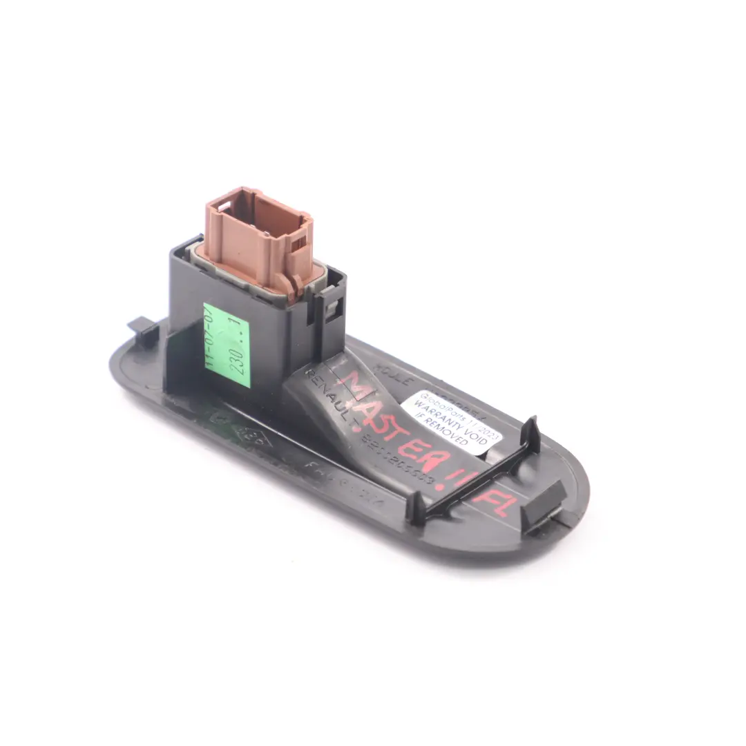 Renault Master II Window Lifter Switch Regulator Front Left N/S Trim - SKU 8200206603 - Part number 8200206603