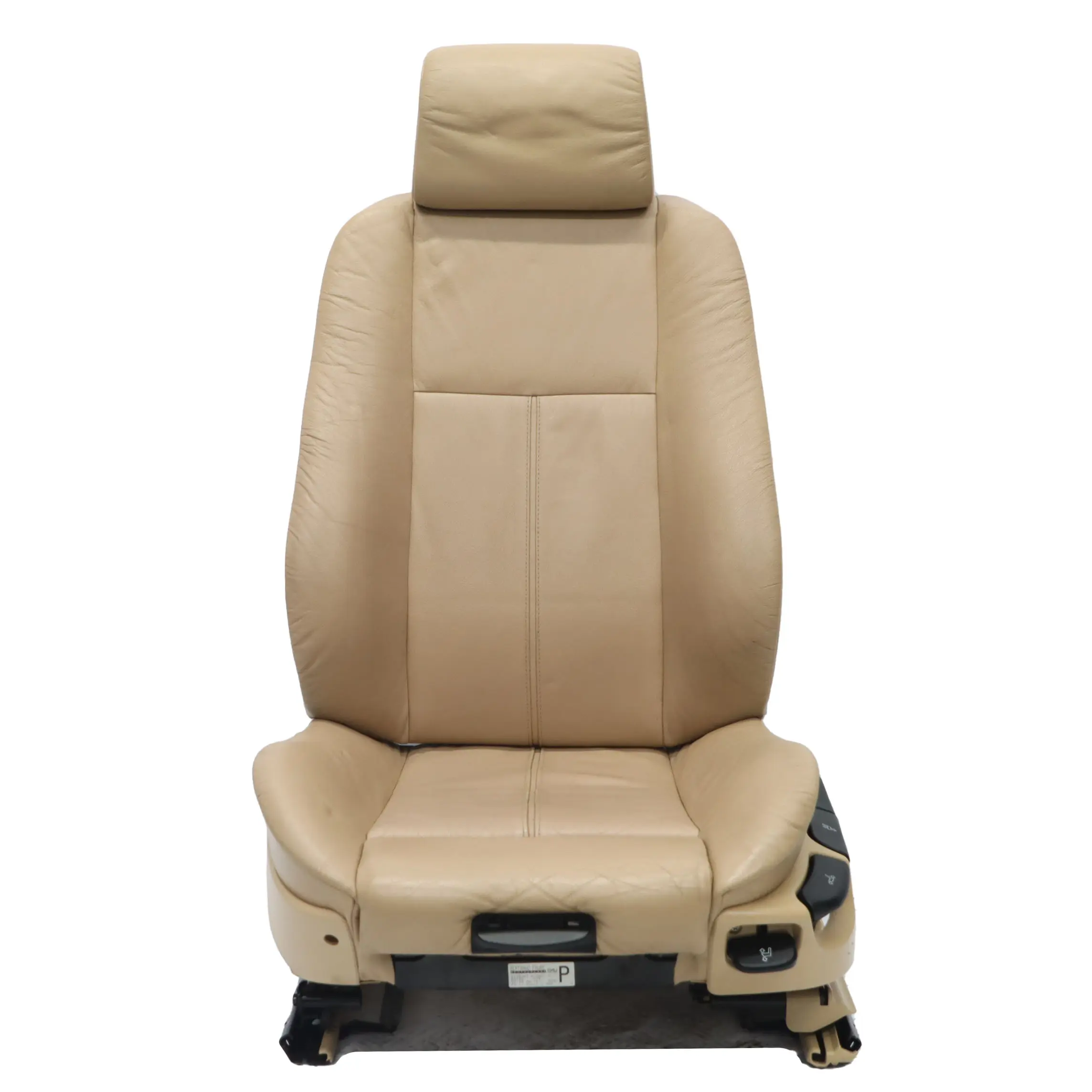BMW E39 M Sport Sedile anteriore sinistro Pelle Montana Sandbeige N6SN