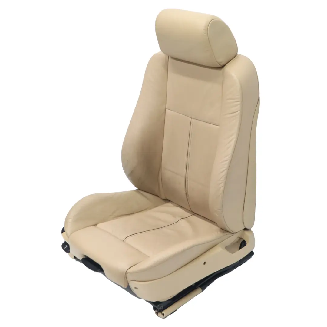 Sedile anteriore destro Pelle Montana Sandbeige N6SN per BMW E39 M Sport con numero di parte 8200280 BMW E39 M Sport Sedile anteriore destro Pelle Montana Sandbeige N6SN - SKU 8200280 - Numero di parte 8200280