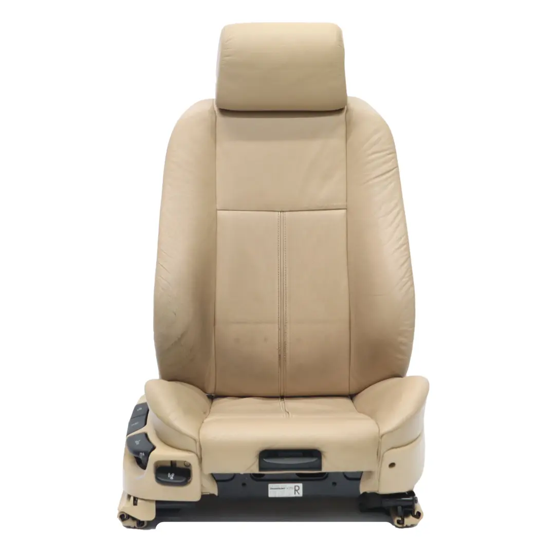 Sedile anteriore destro Pelle Montana Sandbeige N6SN per BMW E39 M Sport con numero di parte 8200280 BMW E39 M Sport Sedile anteriore destro Pelle Montana Sandbeige N6SN - SKU 8200280 - Numero di parte 8200280