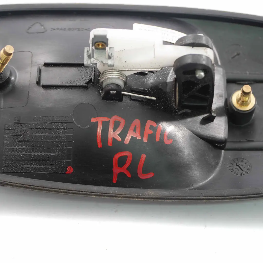 Tirador Puerta Trafic Vivaro Portón Trasero Maletero Izquierdo Agarre para con número de pieza 8200283010 Tirador Puerta Trafic Vivaro Portón Trasero Maletero Izquierdo Agarre - SKU 8200283010 - Número de pieza 8200283010