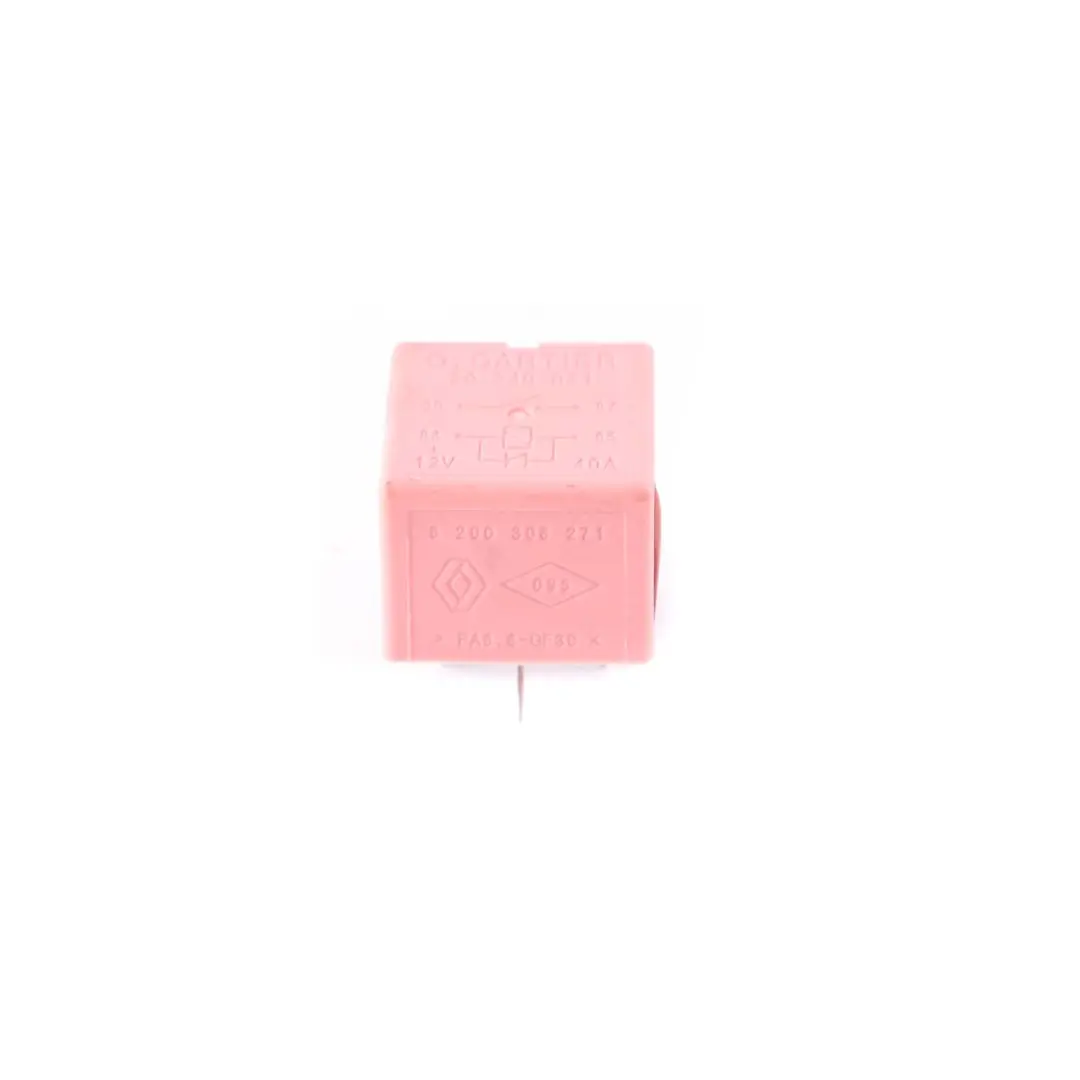  Fusible Rosa Mercedes W415 Relé Renault Kangoo Trafic 4-Pin - SKU 8200308271 - Número de pieza 8200308271