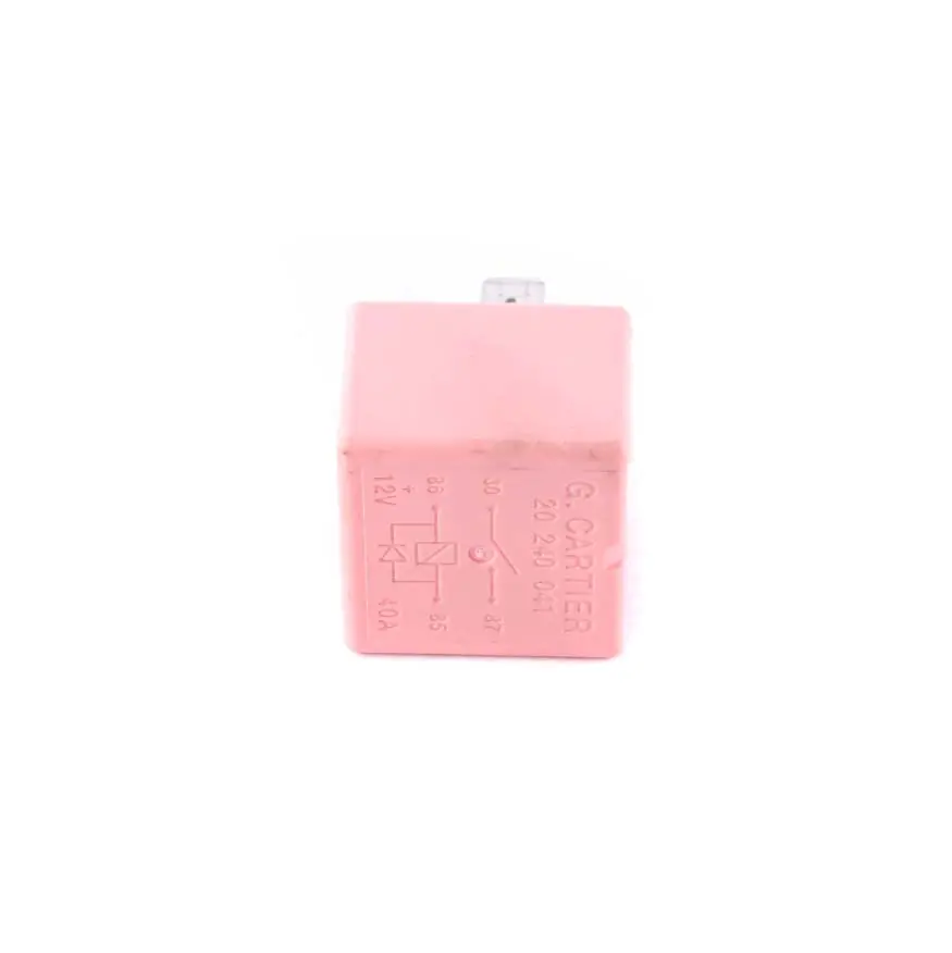 Fuse Pink Mercedes W415 Citroen Renault Kangoo Trafic Relay 4-Pin to with Part number 8200308271 Fuse Pink Mercedes W415 Citroen Renault Kangoo Trafic Relay 4-Pin - SKU 8200308271 - Part number 8200308271