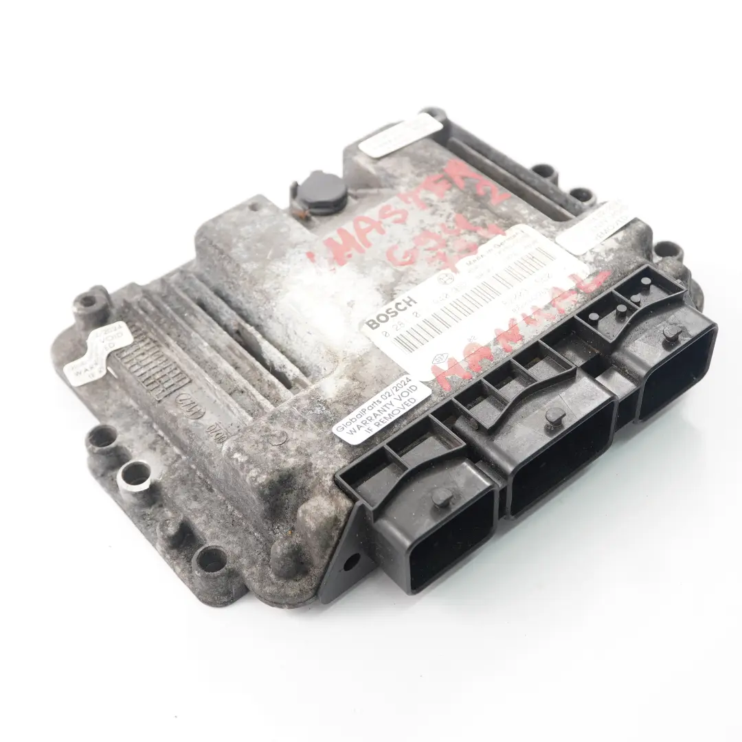 Renault Master 2 G9U 754 2.5 dCi Diesel Engine Unit ECU Manual - SKU 8200311550 - Part number 8200311550