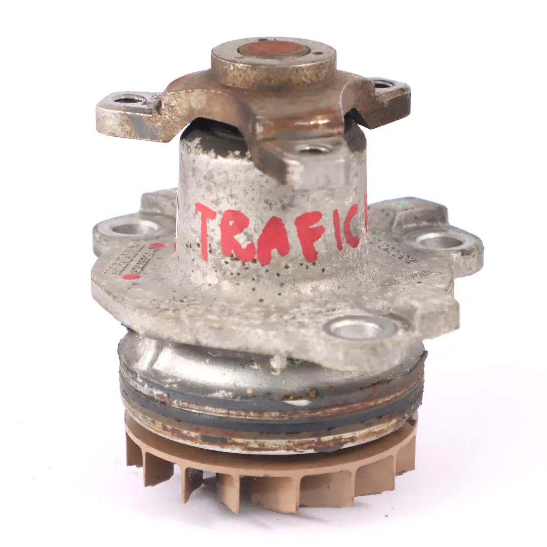 Pompa dell'acqua meccanica Renault Trafic II Unità del motore diesel per con numero di parte 8200332040 Pompa dell'acqua meccanica Renault Trafic II Unità del motore diesel - SKU 8200332040-1 - Numero di parte 8200332040