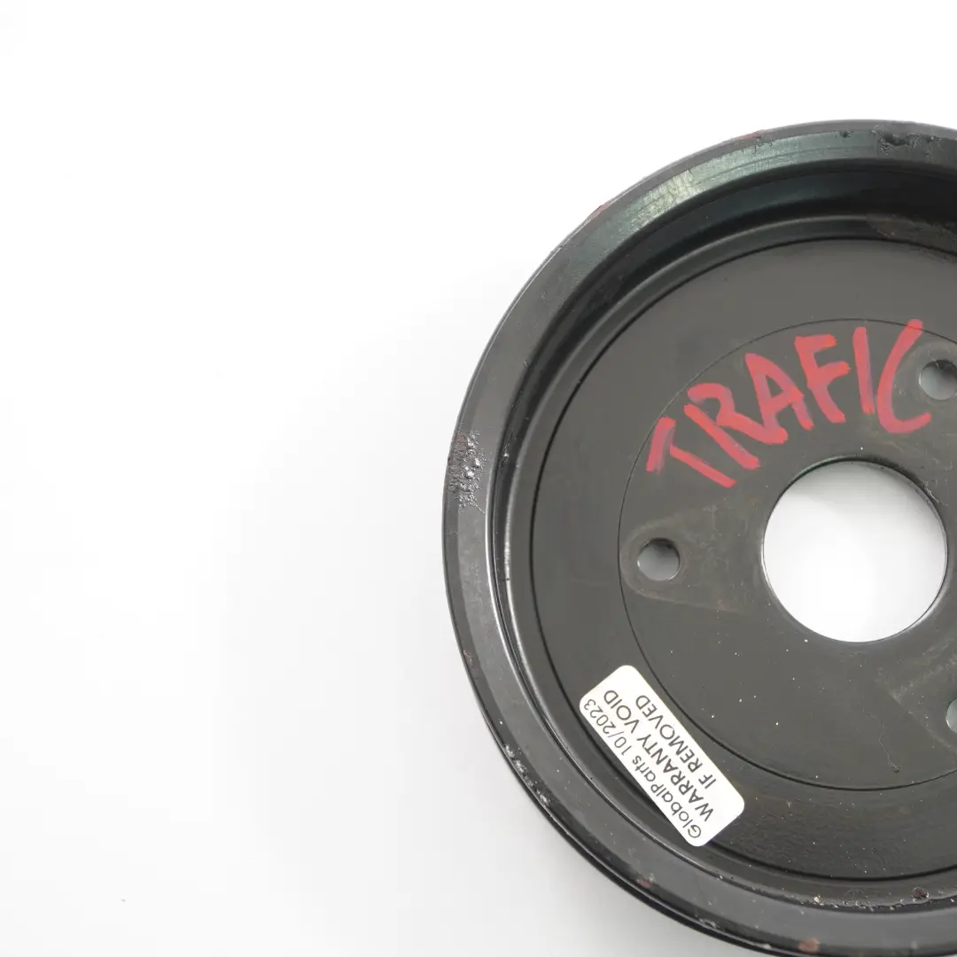 Polea bomba de dirección asistida para Renault Trafic II Vivaro A 2.0 DCI con número de pieza 8200357347 Renault Trafic II Vivaro A 2.0 DCI Polea bomba de dirección asistida - SKU 8200357347 - Número de pieza 8200357347