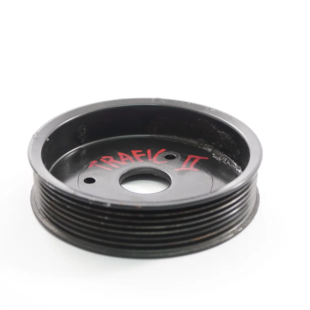 Pompe direction assistée Poulie pour Renault Trafic II Vivaro A 2.0 DCI à propos du numéro de pièce 8200357347 Renault Trafic II Vivaro A 2.0 DCI Pompe direction assistée Poulie - SKU 8200357347 - Numéro de pièce 8200357347