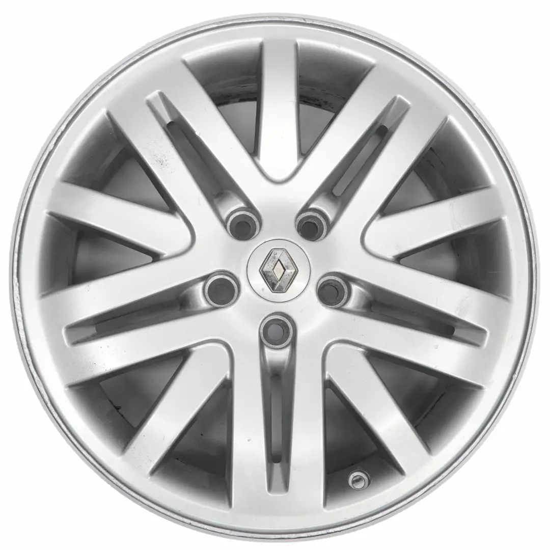 Cerchio in lega 17" ET:50 7J per Renault Espace 4 Silver con numero di parte 8200387857 Renault Espace 4 Silver Cerchio in lega 17" ET:50 7J - SKU 8200387857-2 - Numero di parte 8200387857