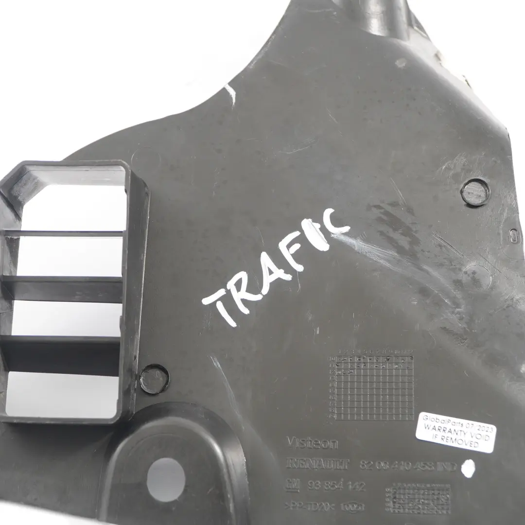 Guide conduite air Tuyau aération Dégagement Garniture Droite pour Renault Trafic II à propos du numéro de pièce 8200410458 Renault Trafic II Guide conduite air Tuyau aération Dégagement Garniture Droite - SKU 8200410458 - Numéro de pièce 8200410458