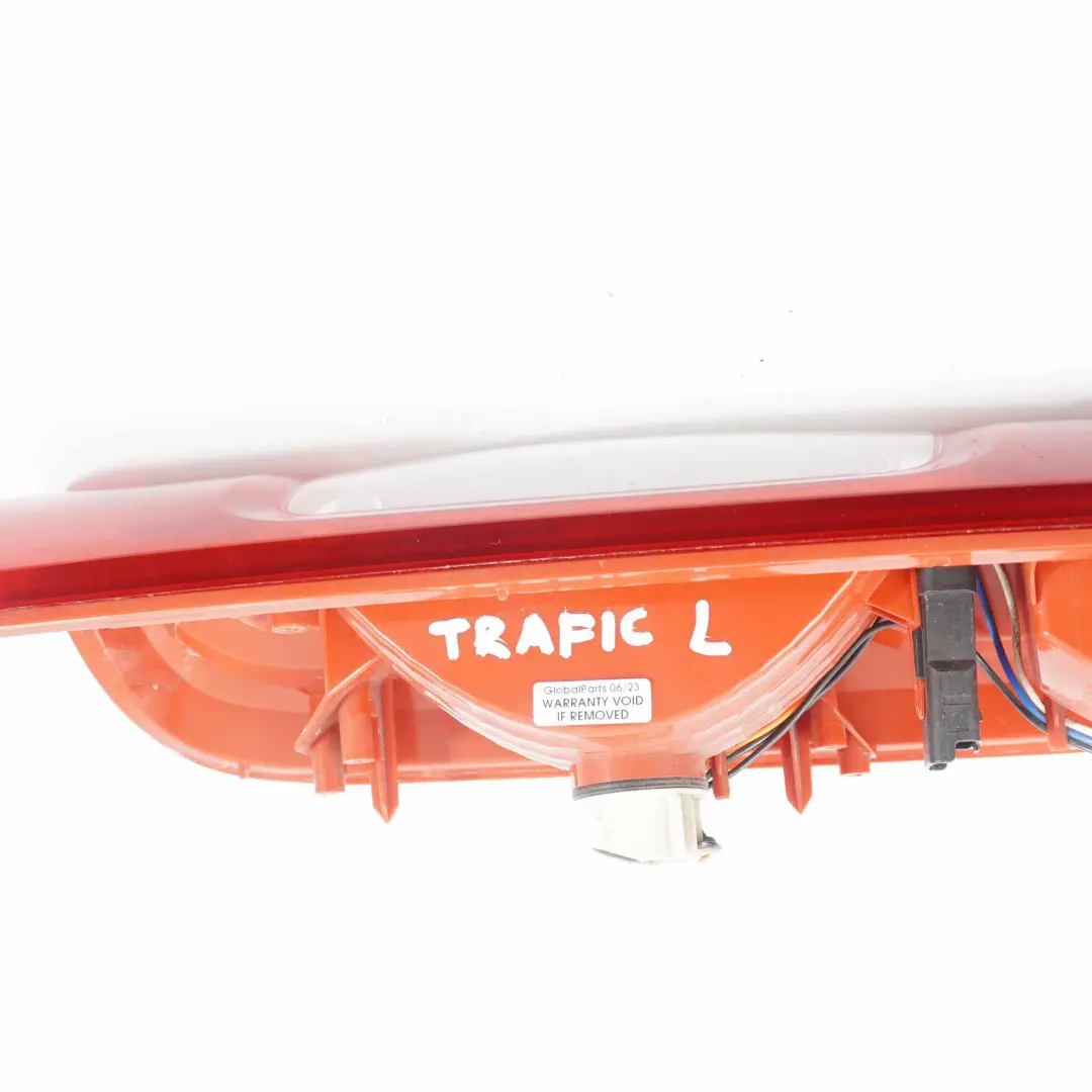 Lamp Renault Trafic Vauxhall Vivaro Left N/S Tail Light to Rear with Part number 8200415250 Rear Lamp Renault Trafic Vauxhall Vivaro Left N/S Tail Light - SKU 8200415250 - Part number 8200415250