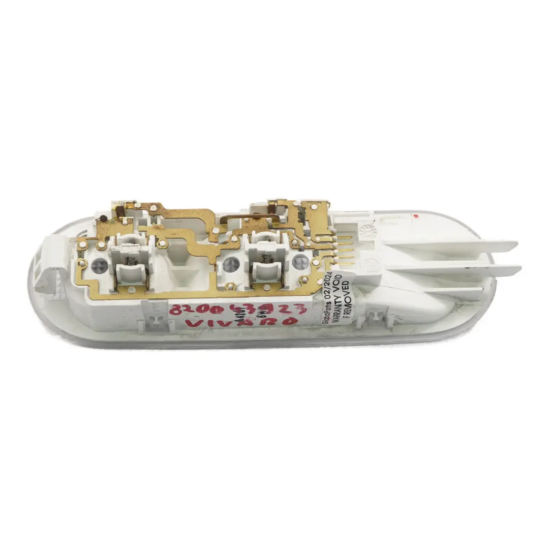 Renault Trafic 3 Opel Vivaro B Luce tetto Pannello lampada interna - SKU 8200439423 - Numero di parte 8200439423