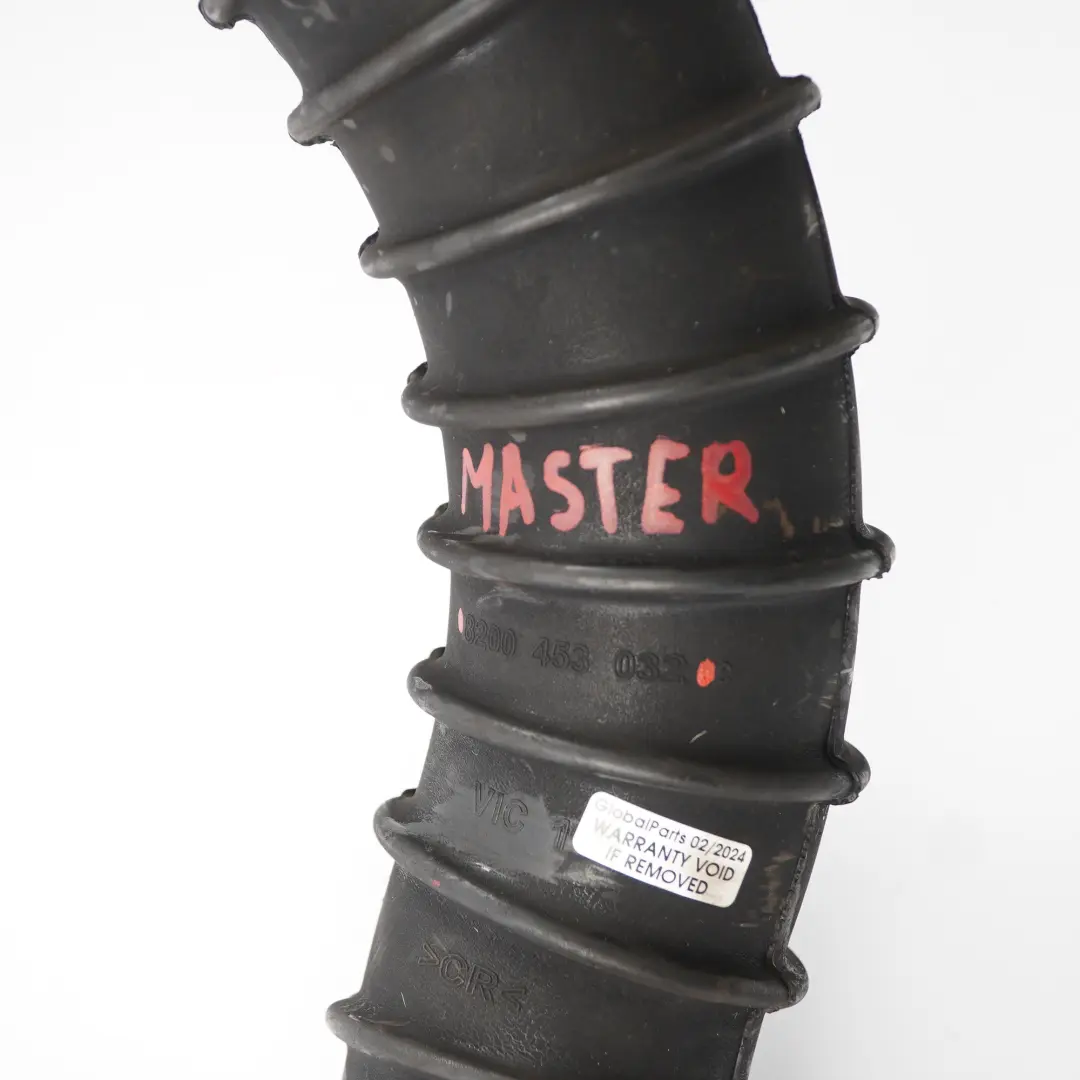 Manguera para Renault Trafic II Opel Vivaro A 2.5 DCi Turbo Intercooler con número de pieza 8200453032C Renault Trafic II Opel Vivaro A 2.5 DCi Turbo Intercooler Manguera - SKU 8200453032C - Número de pieza 8200453032C