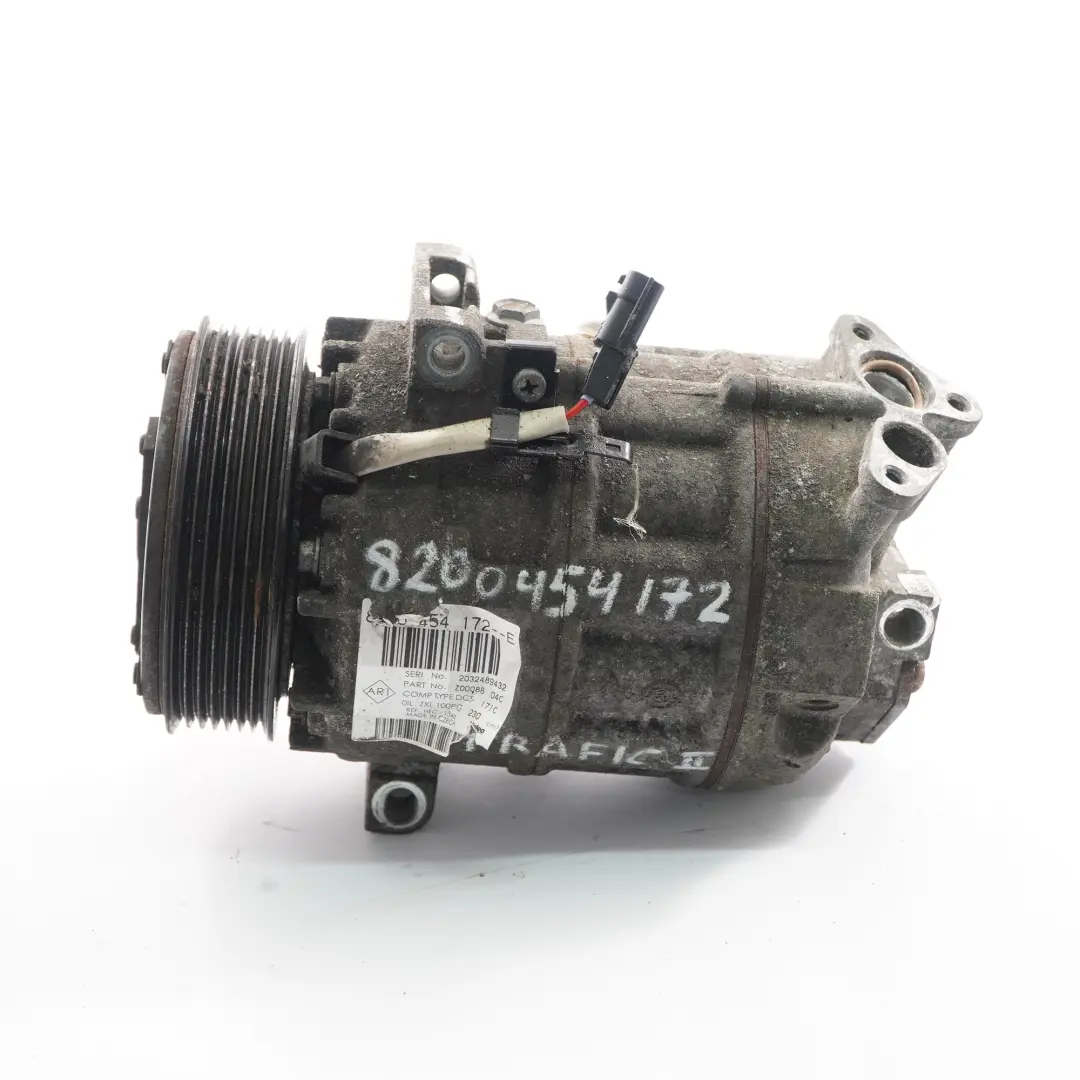 Renault Trafic II Opel Vivaro A 2.0 DCI Compresseur d'air Pompe A/C - SKU 8200454172 - Numéro de pièce 8200454172