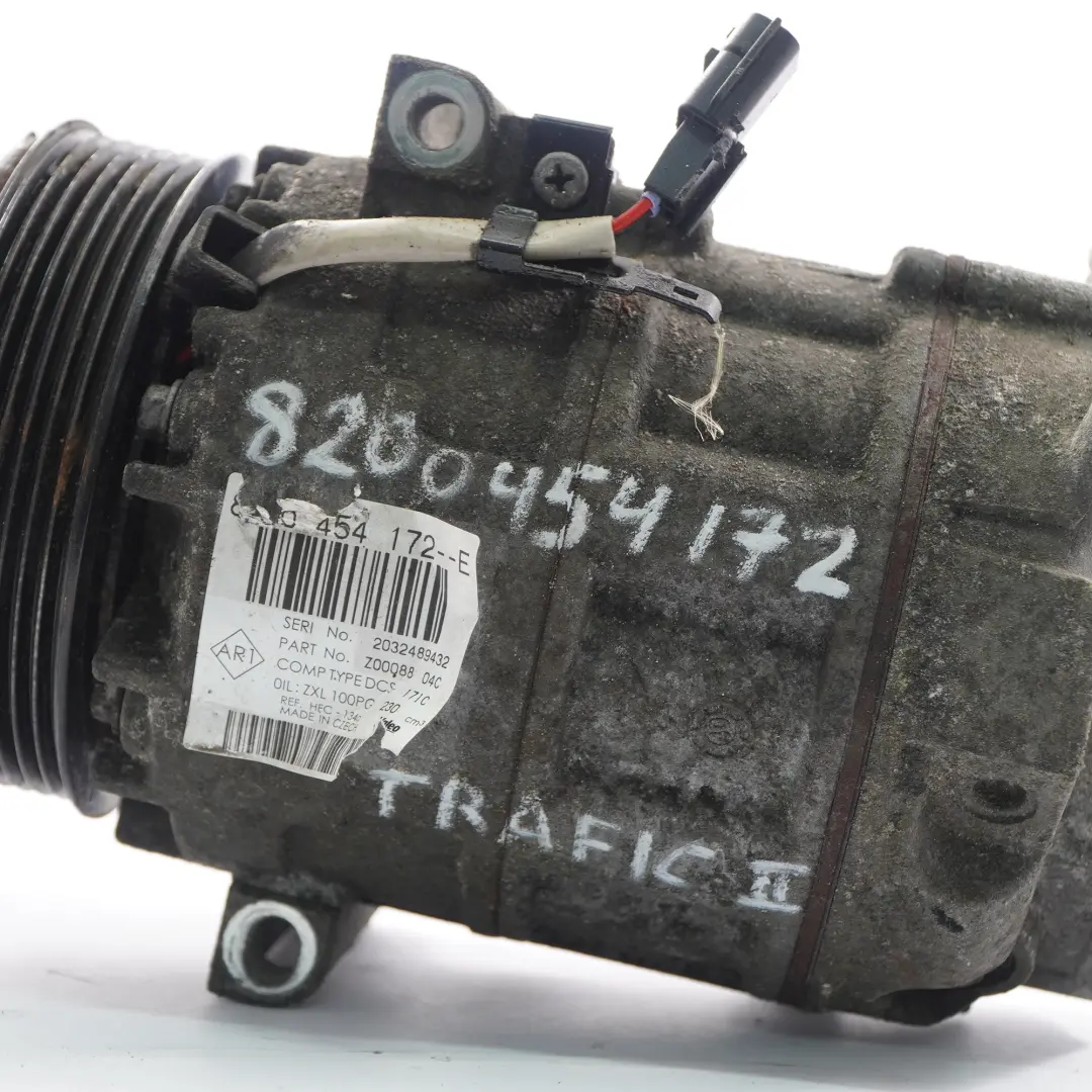 Renault Trafic II Opel Vivaro A 2.0 DCI Air Con Compressor A/C Pump - SKU 8200454172 - Part number 8200454172