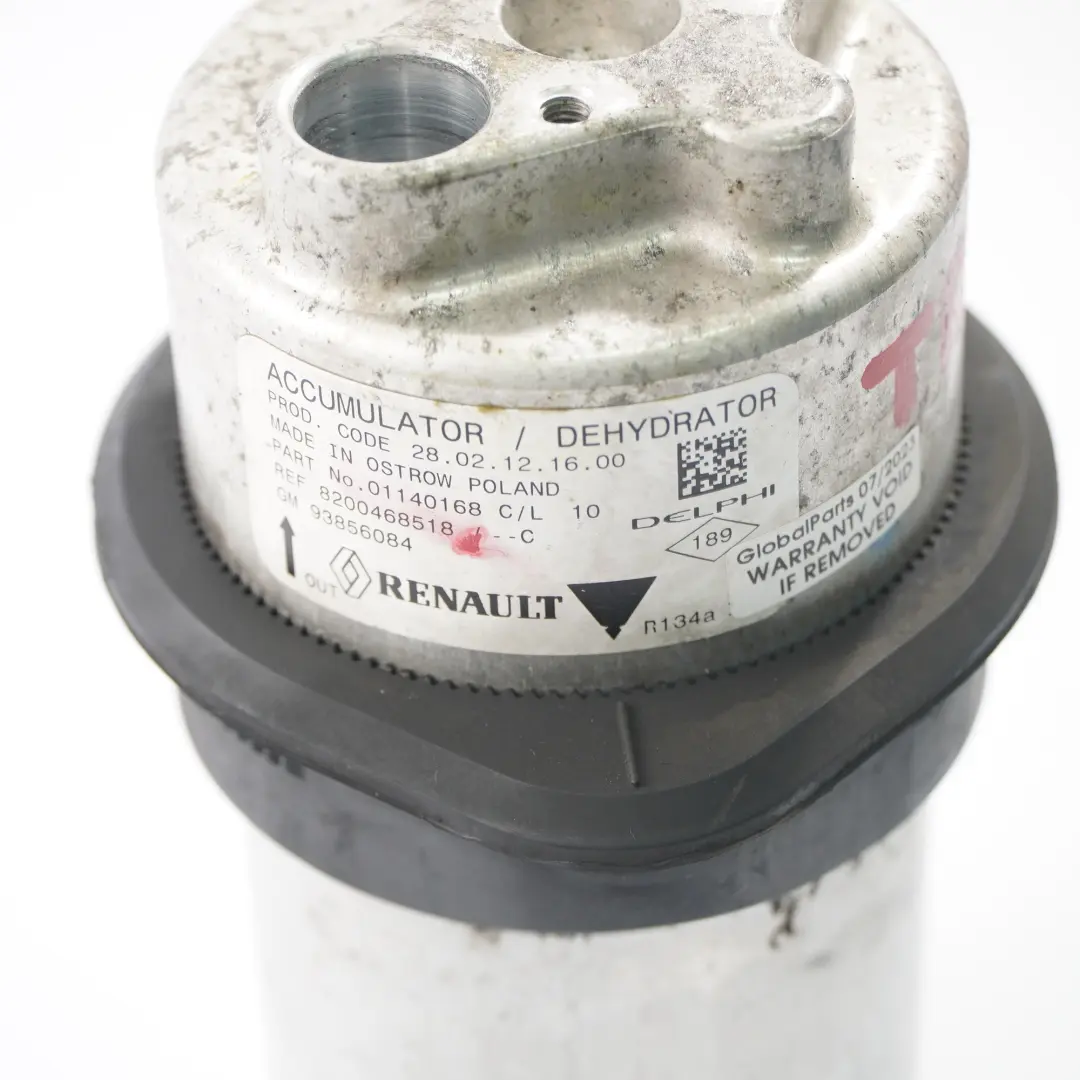 Renault Trafic II Secador de Aire Acondicionado Sensor de Presión 8E0820193P - SKU 8200468518 - Número de pieza 8200468518