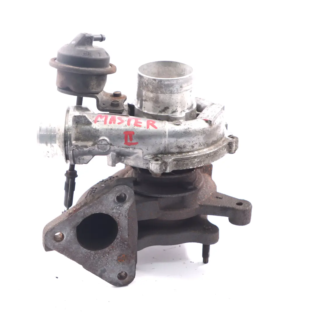 Turbocompressore turbo per Renault Master 2 Movano A 2.5 DCI CDTI con numero di parte 8200483650 Renault Master 2 Movano A 2.5 DCI CDTI Turbocompressore turbo - SKU 8200483650 - Numero di parte 8200483650