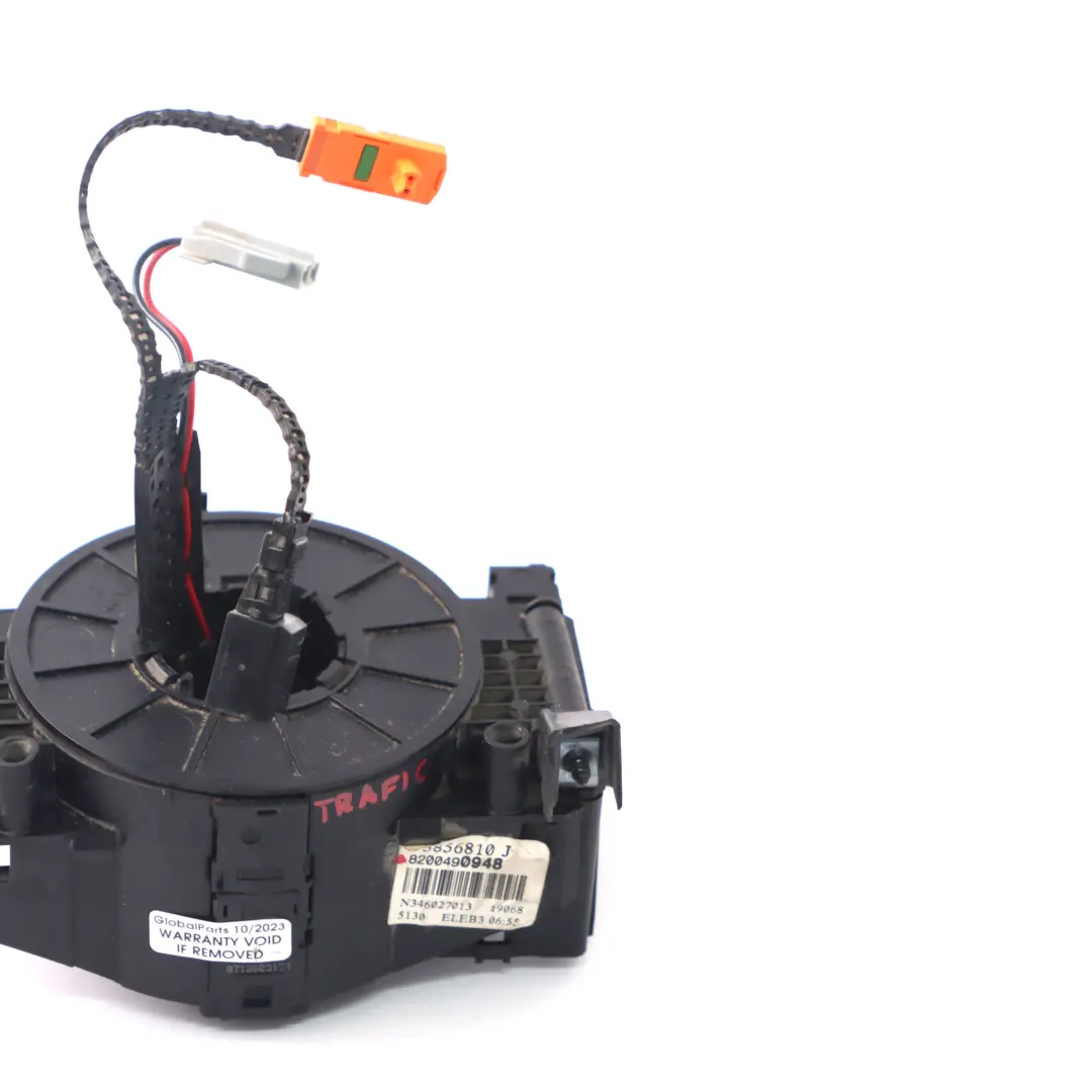 Slip Ring Squib Unit para Renault Trafic 2 Opel Vivaro A Volante con número de pieza 8200490948 Renault Trafic 2 Opel Vivaro A Volante Slip Ring Squib Unit - SKU 8200490948-1 - Número de pieza 8200490948