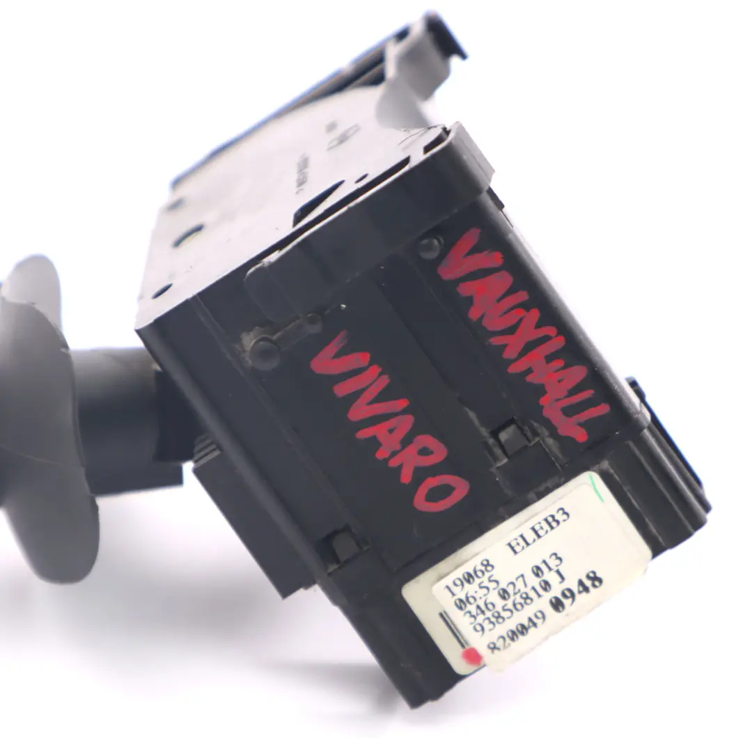 Wiper Stalk Control Arm Switch to Renault Trafic 2 Vauxhall Vivaro A with Part number 8200490948 Renault Trafic 2 Vauxhall Vivaro A Wiper Stalk Control Arm Switch - SKU 8200490948 - Part number 8200490948