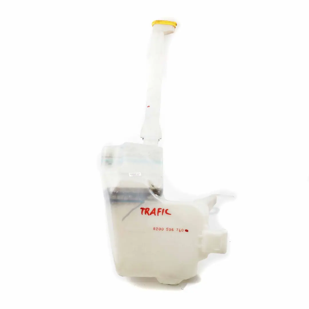 Washer Bottle Tank Windscreen Fluid Reservoir to Renault Trafic II with Part number 8200506740 Renault Trafic II Washer Bottle Tank Windscreen Fluid Reservoir - SKU 8200506740 - Part number 8200506740