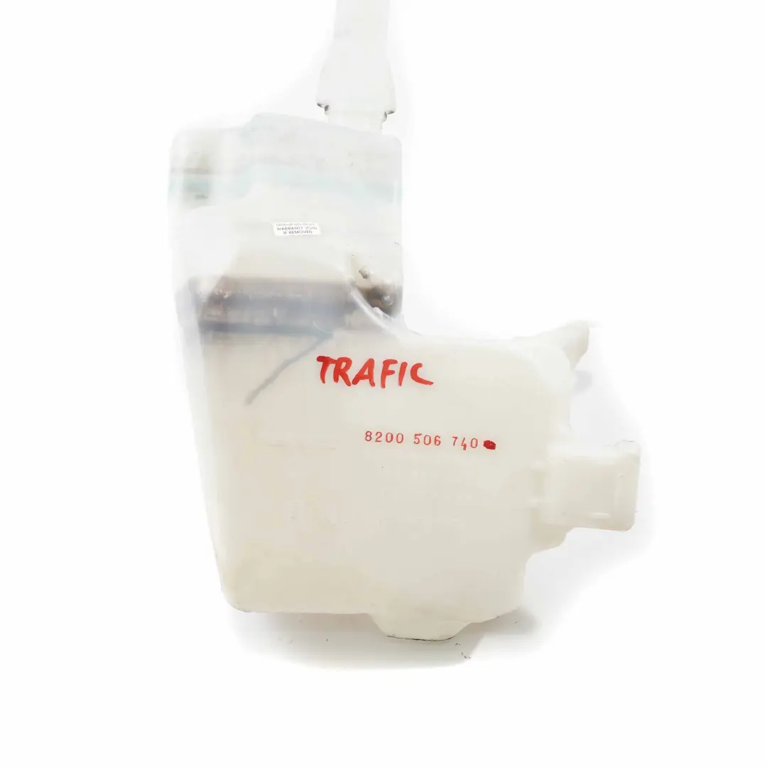 Botella Lavaparabrisas Depósito de Líquido para Renault Trafic II con número de pieza 8200506740 Renault Trafic II Botella Lavaparabrisas Depósito de Líquido - SKU 8200506740 - Número de pieza 8200506740