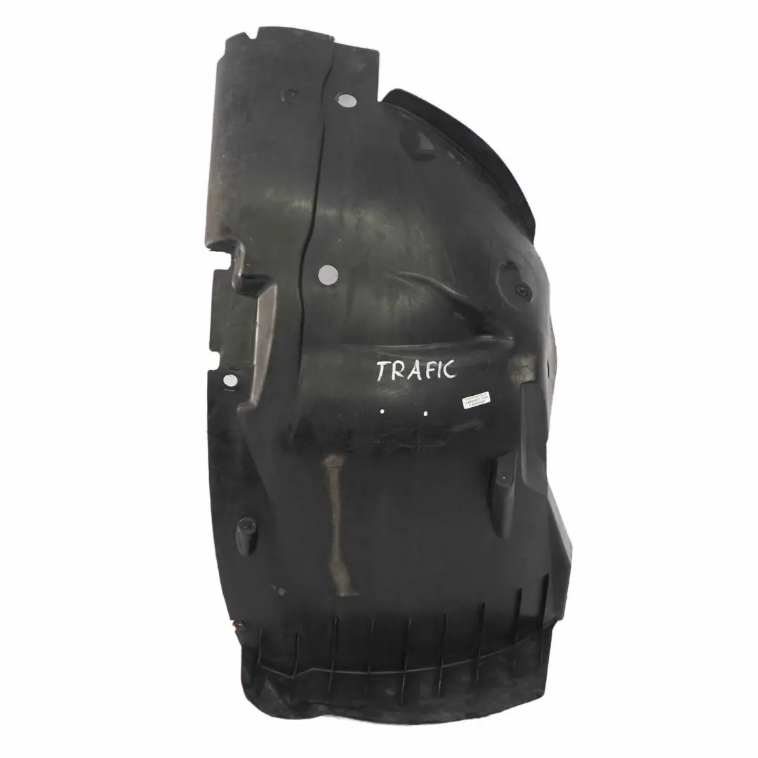 Paso Rueda Delantero Derecho Tapa Carcasa Sección Delantera para Renault Trafic II con número de pieza 8200508348 Renault Trafic II Paso Rueda Delantero Derecho Tapa Carcasa Sección Delantera - SKU 8200508348 - Número de pieza 8200508348