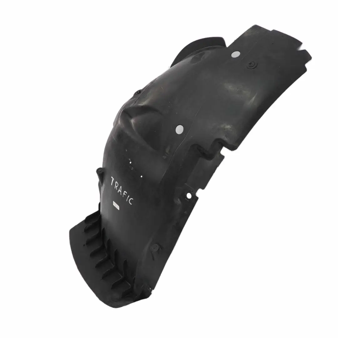 Arch Front Left N/S Cover Housing Front Section to Renault Trafic II Wheel with Part number 8200508349 Renault Trafic II Wheel Arch Front Left N/S Cover Housing Front Section - SKU 8200508349 - Part number 8200508349