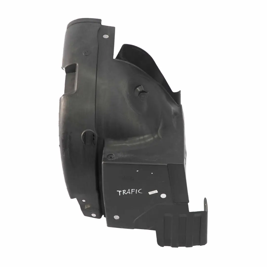 Radkasten vorne links Abdeckung Gehäuse Hinterteil für Renault Trafic II mit Teilenummer 8200508355 Renault Trafic II Radkasten vorne links Abdeckung Gehäuse Hinterteil - SKU 8200508355 - Teilenummer 8200508355