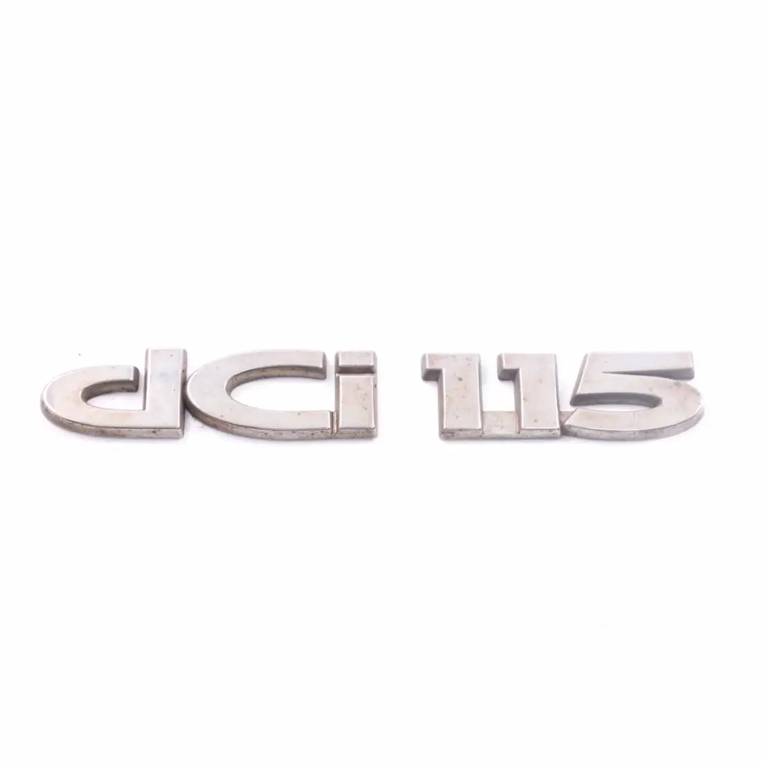 Napis Emblemat Tył dCi 115 CDI do Renault Trafic II o numerze 8200525660 Renault Trafic II Napis Emblemat Tył dCi 115 CDI - SKU 8200525660 - Numer Części 8200525660