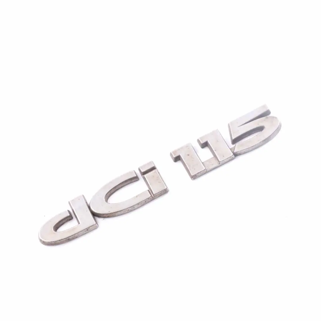 Renault Trafic II Lettera Baule dCi 115 CDI Emblema Porta Posteriore Logo - SKU 8200525660 - Numero di parte 8200525660