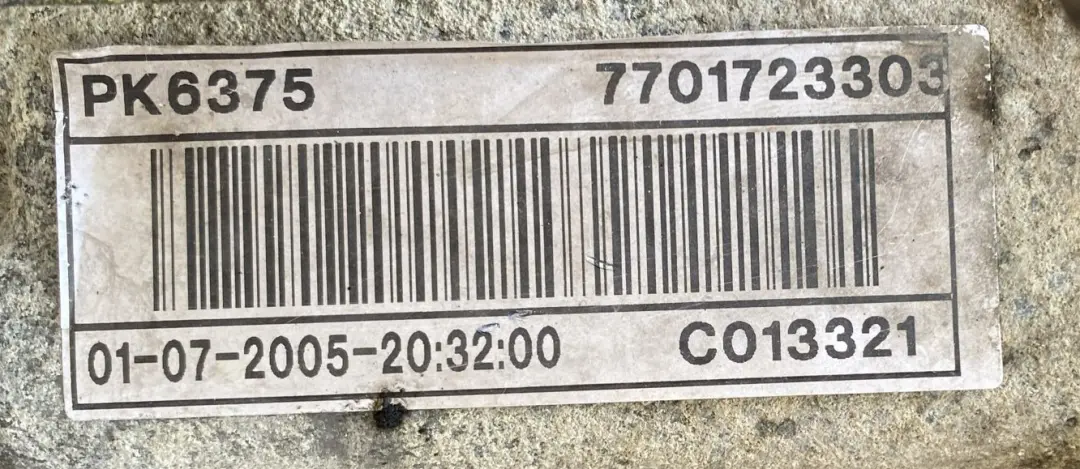 Cambio Manuale PK6375 GARANZIA per Renault Trafic 2 Opel Vivaro A 1.9 con numero di parte 8200562333 Renault Trafic 2 Opel Vivaro A 1.9 Cambio Manuale PK6375 GARANZIA - SKU 8200562333 - Numero di parte 8200562333